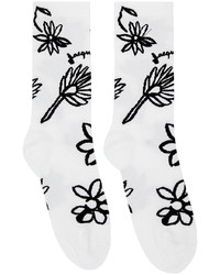 Jacquemus White Les Chaussettes Giardino Socks