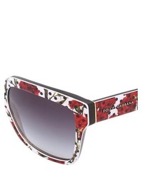 Dolce & Gabbana Carnation Polka Dot Acetate Sunglasses