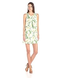 Ark & Co Floral Print Pleated Swing Dress