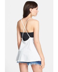 Idlewild Floral Graphic Cross Back Tank