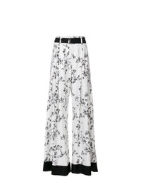 Ann Demeulemeester Blanche Floral Print Palazzo Pants