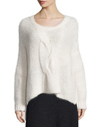 Eileen Fisher Fisher Project Fluffy Box Top