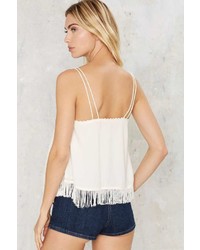 Factory Well Thread Fringe Cami Top