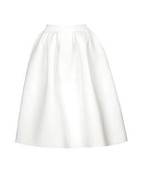 White Full Skirt