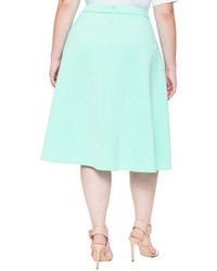 ELOQUII Plus Size Perfect Midi Skirt