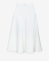 Nicholas Ponte Knit Midi Flare Skirt