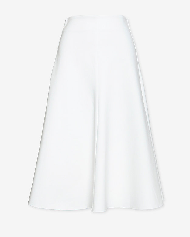 Nicholas Ponte Knit Midi Flare Skirt | Where to buy & how to wear