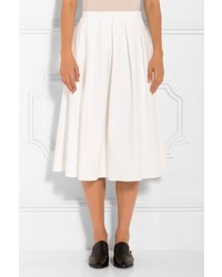 Tibi Faille Full Skirt