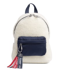 Tommy Jeans Logo Strap Fleece Mini Backpack