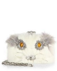 Prada Mink Fur Cat Bag