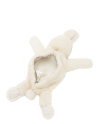 Rick Owens Off White Fur Fat Bunny Pouch