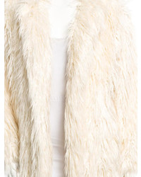 DKNY Faux Fur Coat