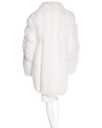 Salvatore Ferragamo Fox Fur Coat