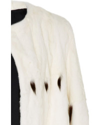 Oscar de la Renta Maxi Length Fur Coat