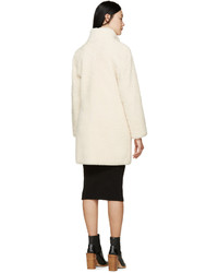 Yves Salomon Meteo By Off White Shearling Coat