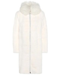 Tom Ford Mink Fur Coat With Shearling Trim