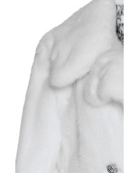 Philosophy Di Lorenzo Serafini Mink Button Up Fur Coat