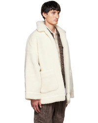 Doublet White Graphic Jacket