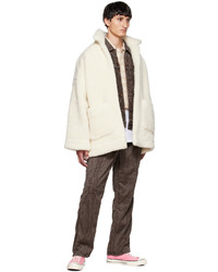 Doublet White Graphic Jacket