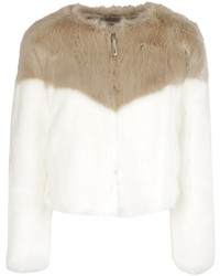 Dondup Contrast Fur Jacket