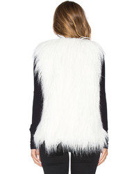 Lucy Paris Faux Fur Shag Perfect Vest