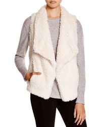 Calvin Klein Faux Fur Vest 100% Bloomingdales