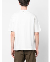 Lacoste Logo Print Cotton T Shirtlogo Print Cotton T Shirt