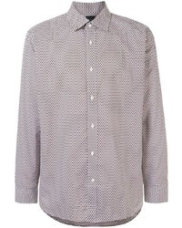 Kent & Curwen Geometric Long Sleeve Shirt