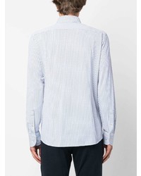 BOSS Geometric Pattern Long Sleeve Shirt