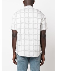 Emporio Armani Logo Print Lyocell Shirt