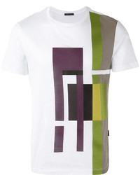 Pal Zileri Geometric Print T Shirt