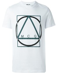 McQ by Alexander McQueen Mcq Alexander Mcqueen Multi Geo Print T Shirt