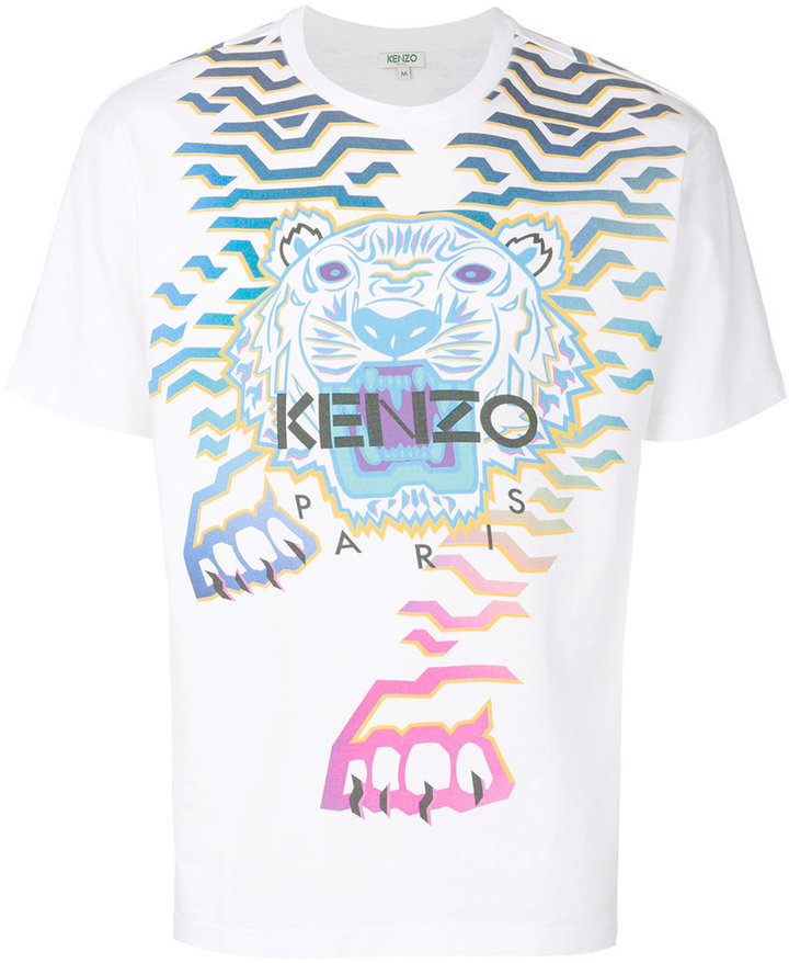 kenzo rainbow tiger