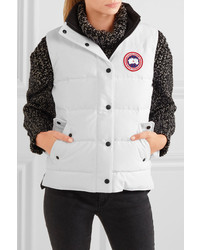 Canada Goose Freestyle Quilted Shell Down Gilet White