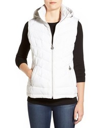MICHAEL Michael Kors Michl Michl Kors Quilted Down Feather Fill Vest With Detachable Hood