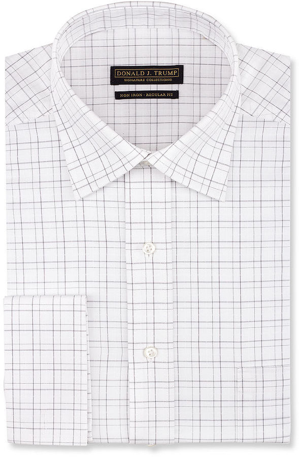 donald trump white dress shirts