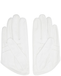 Thom Browne White Unlined Lowcut Gloves