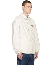 Polo Ralph Lauren Off White Vintage Fleece Jacket