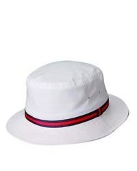Scala Classico Rain Hat Bucket Hat By Dorfman Pacific White Large