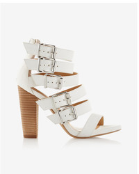 Express Strappy Buckle Heeled Sandals