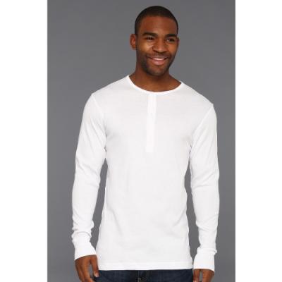 2(X)IST 2ist Essentials Ls Henley T Shirt White, $28 | Zappos | Lookastic