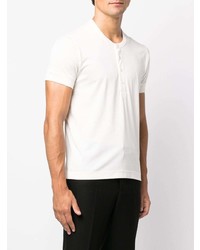 Tom Ford Button Front Short Sleeved T Shirt