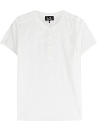 A.P.C. Cotton Henley Shirt
