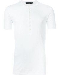 Dolce & Gabbana Henley T Shirt
