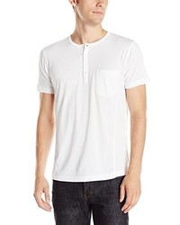 French Connection Cotton Modal Mixed Henley Shirt