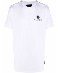 Philipp Plein Logo Plaque Short Sleeved T Shirt