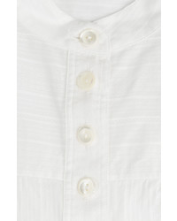 A.P.C. Long Sleeve Cotton Henley Shirt