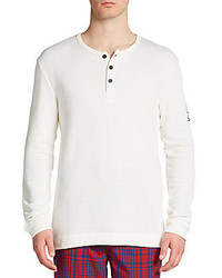 Psycho Bunny Cotton Jersey Lounge Henley