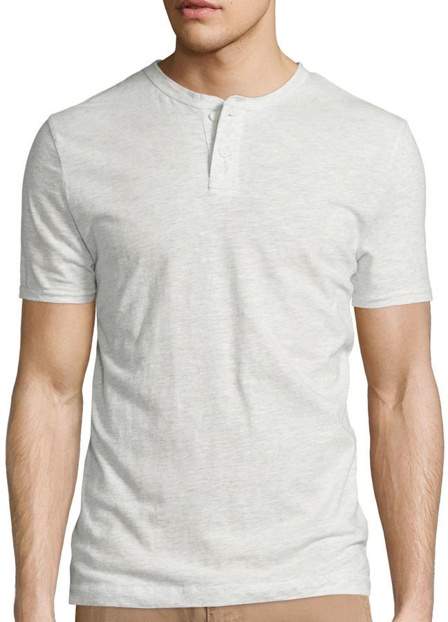 Henley shirt jcpenney best sale