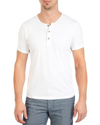 AG Jeans The Commute Ss Henley True White